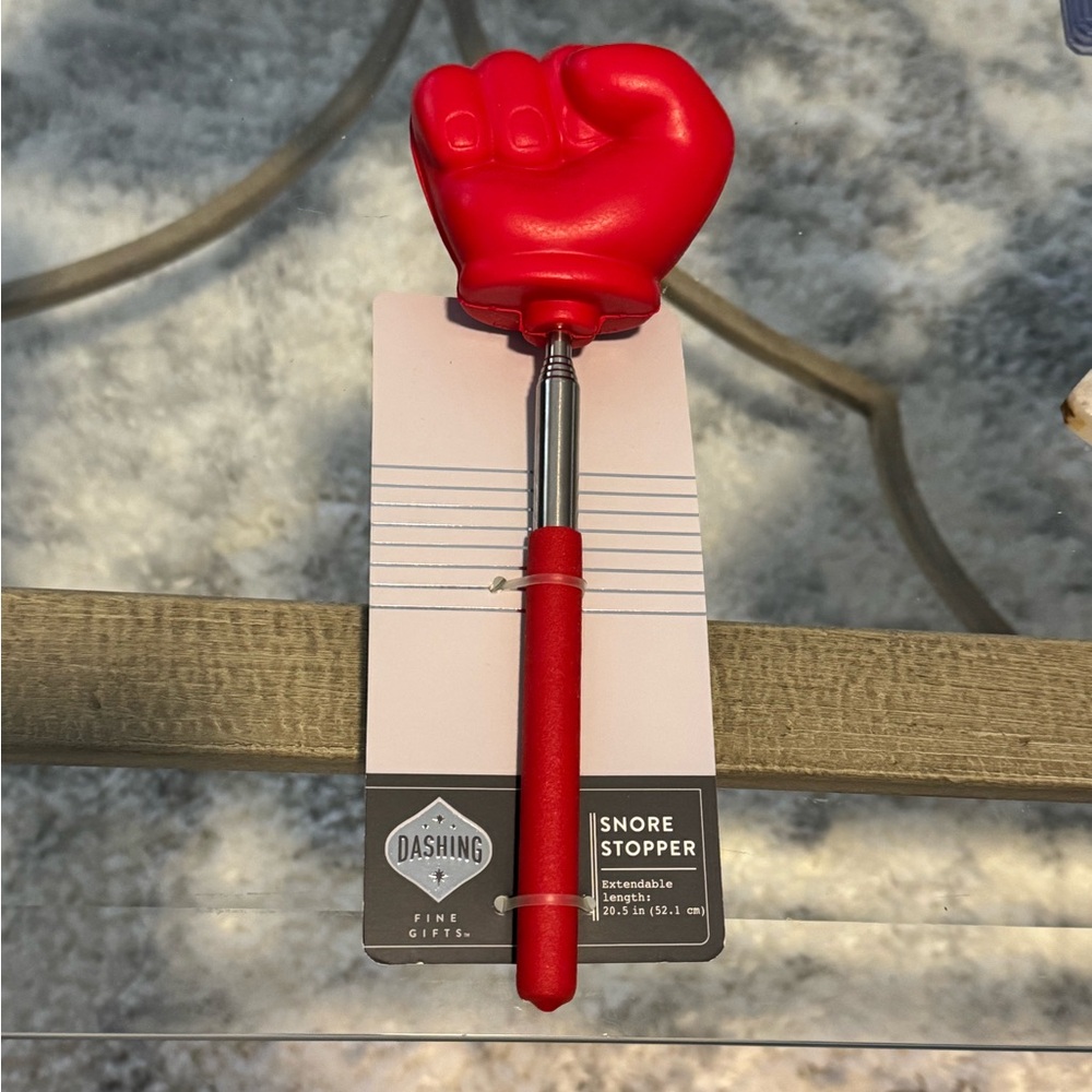 Fist Snore Stopper * Sleeping Aid * Extendable to 20 inches Novelty Gift Gag